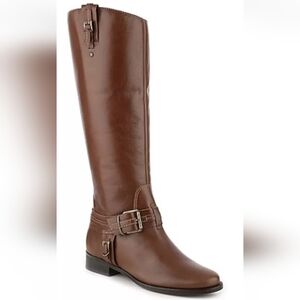 EUC Women's Matisse "Flashback" Leather Knee High Riding Boots Size 7M Brown